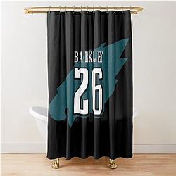 Saquon Barkley Philadelphia Eagles Shower Curtain