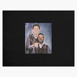Saquon Barkley Tommy Devito Jigsaw Puzzle