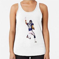 Saquon Barkley Racerback Tank Top