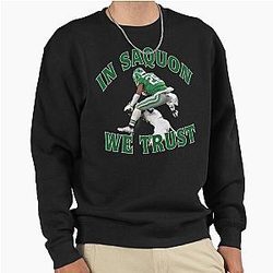 Saquon Barkley In We Trust Pullover Sweatshirt