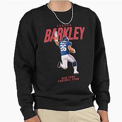 Saquon Barkley New York Football Team Pullover Sweatshirt