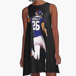 Saquon Barkley Graphic T-Shirt A-Line Dress