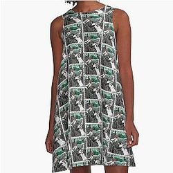 Saquon Barkley Eagles Shirt Design, Eagles A-Line Dress