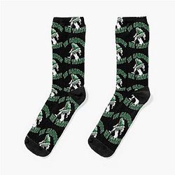 Saquon Barkley In We Trust Socks