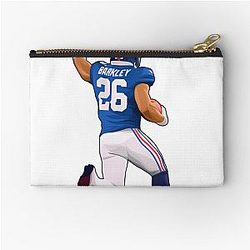 Saquon Barkley New York Giants Zipper Pouch