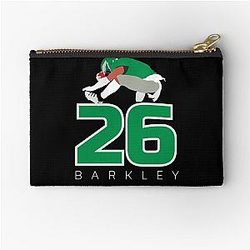 Saquon Barkley Philadelphia Eagles Zipper Pouch