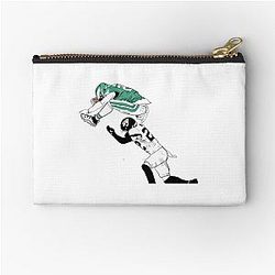 Saquon Barkley Philadelphia Eagles Football Zipper Pouch
