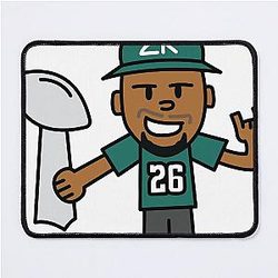 Saquon Barkley Super Bowl Mousepad