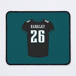Saquon Barkley Jersey Mouse Pad
