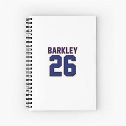 Saquon Barkley Color Rush Notebook