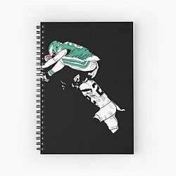 Saquon Barkley Text Spiral Notebook
