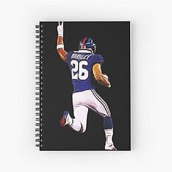 Saquon Barkley Graphic Classic T-Shirt Spiral Notebook