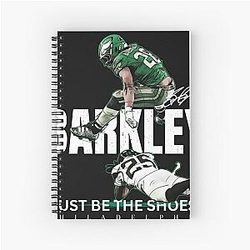 Saquon Barkley Jump Play Spiral Notebook