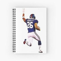 Saquon Barkley Graphic Notebook