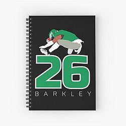 Saquon Barkley Philadelphia Eagles Notebook