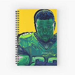 Saquon Barkley Spiral Notebook