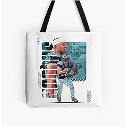 Saquon Barkley Football Player Design Tote Bag