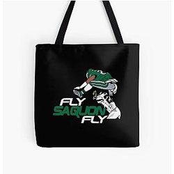 Saquon Barkley Fly All Over Print Tote Bag