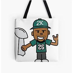 Saquon Barkley Super Bowl Tote Bag