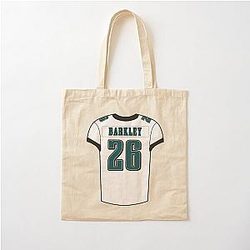 Saquon Barkley Jersey Tote Bag