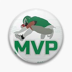 Saquon Barkley Philadelphia White Poster Pin