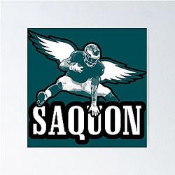 Saquon Barkley Eagles Poster