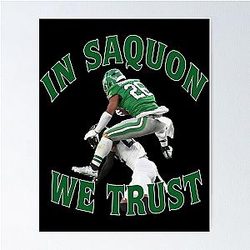 Saquon Barkley In We Trust Poster