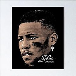 Saquon Barkley Signature Poster