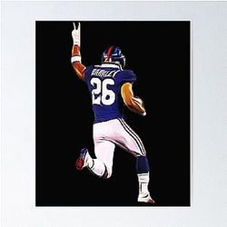 Saquon Barkley Graphic Classic T-Shirt Poster