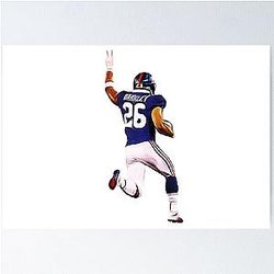 Saquon Barkley Graphic Poster