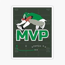 Saquon Barkley MVP Philadelphia Eagles Poster