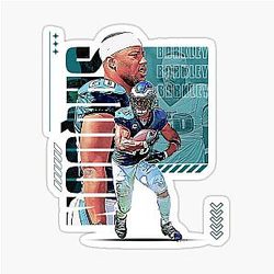 Saquon Barkley Football Player Sticker