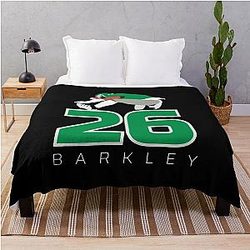 Saquon Barkley Philadelphia Eagles Throw Blanket