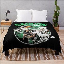 Saquon Barkley Signature Throw Blanket