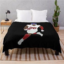 Saquon Barkley Throw Blanket