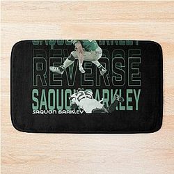 Saquon Barkley Philadelphia Hurdle Bath Mat