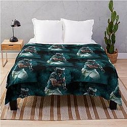 Saquon Barkley Philadelphia Sports Throw Blanket
