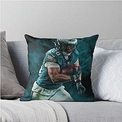 Saquon Barkley Philadelphia Sports Art Pillow