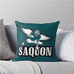 Saquon Barkley Throw Pillow