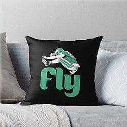 Saquon Barkley Throw Pillow