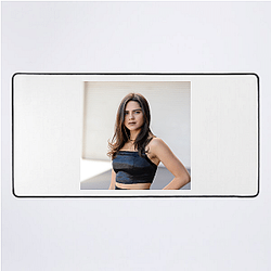Silver Screen Goddess Sasha Calle Mouse Pads