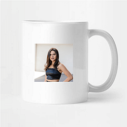 Silver Screen Goddess Sasha Calle Mugs