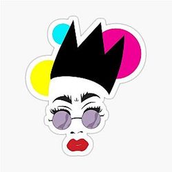 Sasha Velour Sticker