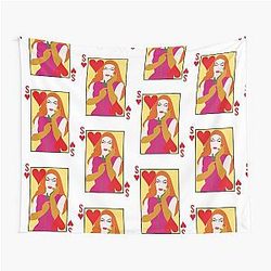 Sasha Velour Card Tapestry