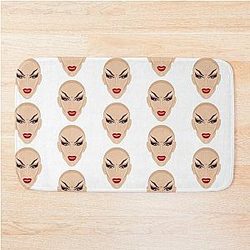 RuPaul's Drag Race Satoshi Velour Digital Art Stationery Drag Queen Gift RPDR Bathtub Mat