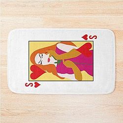 Sasha Velvet Card Bath Mat