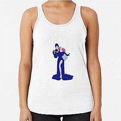 Sasha Velour Racerback Tank Top