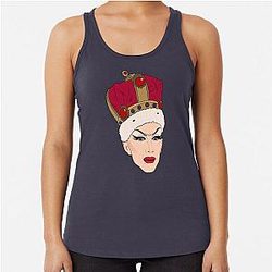 Sasha Velour Crown Tank Top