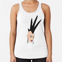 Sasha Velour Mohawk Racerback Tank