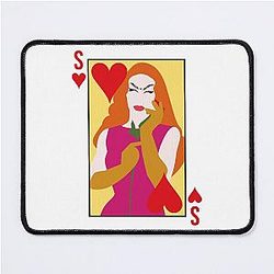 Sasha Velvet Card Mouse Pad